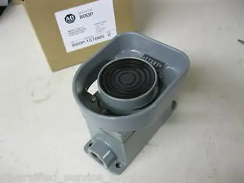 Allen Bradley 800P-1S1Bbs Palm Operated Push Button 1 No 1 Nc Nema 13 W/ Guard