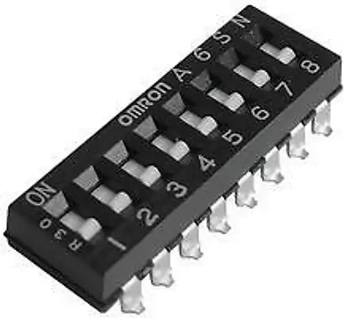 Omron A6Sn-2102-P Dip Switch