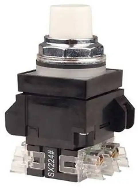 Ge 104Pbt11W1S2 G5474917 30Mm 1No/1Nc 白色照明按鈕