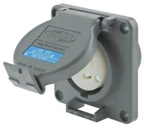 HUBBELL WIRING DEVICE-KELLEMS HBL2320SW Receptacle L6-20 NEMA