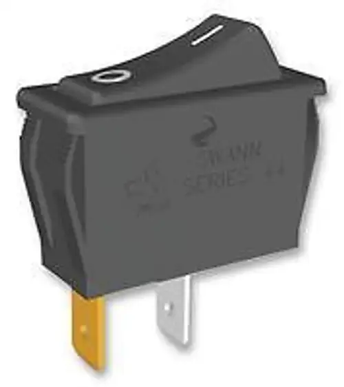 Multicomp Mc34231-001-71 Switch Rocker Spst 16A 250V Black
