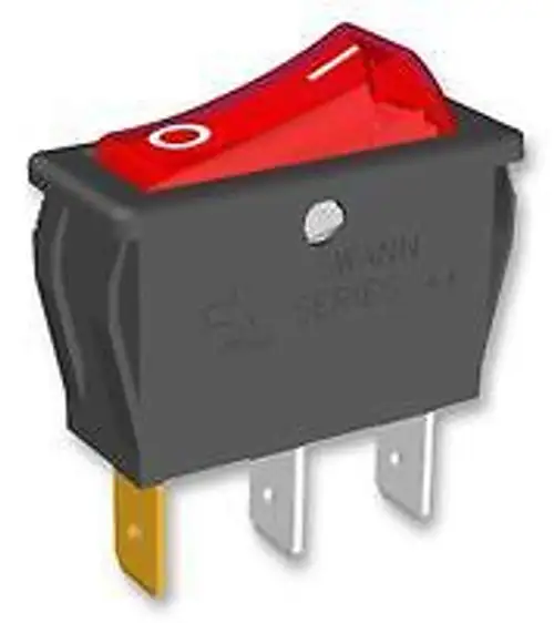 MULTICOMP MC34231-091-72 SWITCH ROCKER SPST 16A 250V RED (100 pieces)