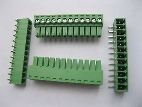 120Pcs Winkel 90¬∞ 12 Pin 3.5Mm Schraubklemmleiste Stecker steckbar Typ