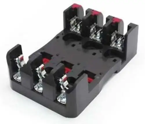 LITTELFUSE LFR60030-3PID Fuse Holder 30A 600V 3Pole P Plate Indic