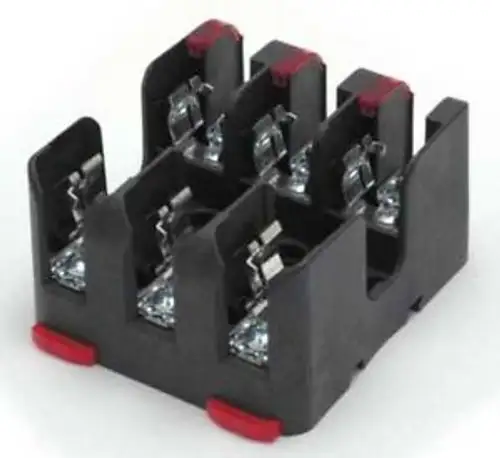 LITTELFUSE LFJ60030-3PID Fuse Holder 30A 600V 3Pole P Plate Indic