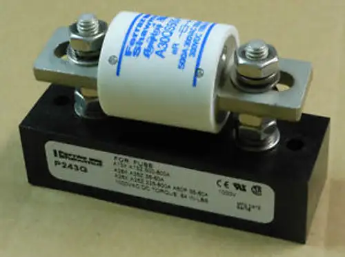 Ferraz Shawmut A30QS500-4 300V 500A 1-4500A 100-200kA I.R. fusibile e supporto