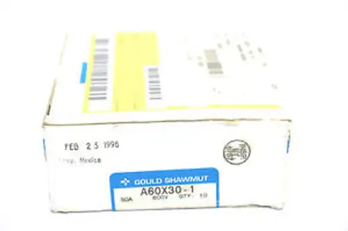 Gould Shawmut A60X30-1 pojistky