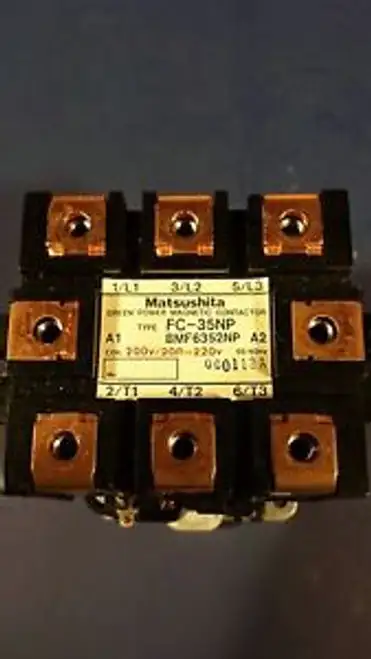 Matsushita Grünes Leistungsmagnetschütz Fc-35Np Bmf6352Np A2 200V/200-220V