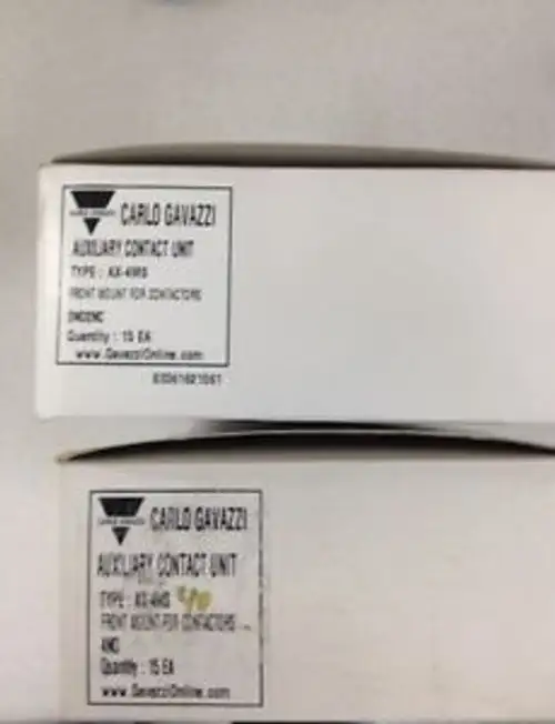 Carlo Gavazzi Ax-4Ms-(22) And (40) X7 Front Mount For Contactors