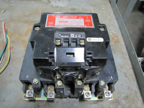 Square D Lighting Contactor 100A 100 Amp A 8903-Sq03 8903-Sqo3 8903Sqo3 Ser A