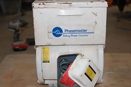 Phasemaster Sm-10-B 5 Hp Rotary Phase Converter