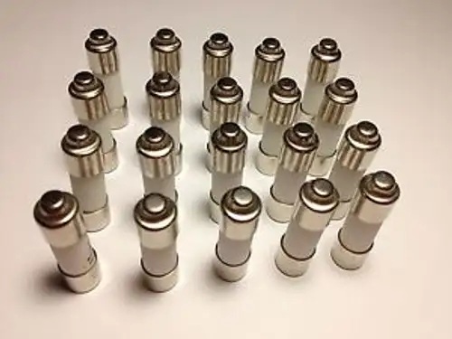 Packung mit 100 Yc-Atqr-10 38Mm X 10Mm Passend für Atqr Fnqr Meqr Träge Zwergsicherung 10A
