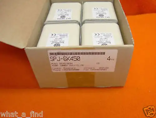 4 Buss Spj-6K450 Semitron Fuse Spj6K450 450 Amp 1000 Volt Cooper