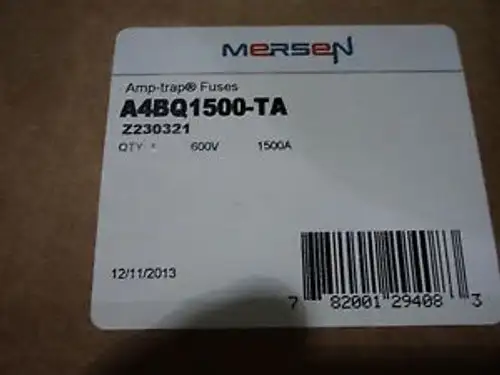 Mersen A4Bq1500-Ta Amp Trap Fuses 600 Vac/Vdc 1500 Ampere
