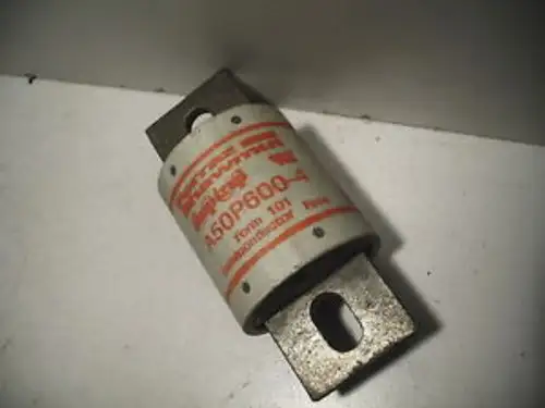 FERRAZ SHAWMUT A50P600-4 600A 500VAC 450VDC FORM 101 fusível semicondutor