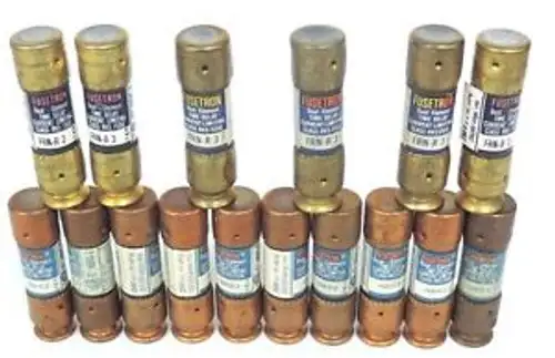 BUSSMANN FRN-R-3 FUSETRON DUAL-ELEMENT CLASS RK5 250V 3AMP pojistky