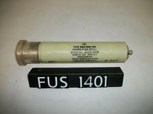 Westinghouse 423D815A36 RBA-RBD-400 50 Amp 15 500 Volt Fuse Refill (FUS1401)