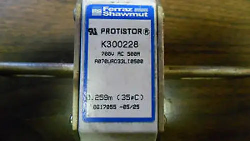 MK-538 FERRAZ SHAWMUT K300228 700VAC 500A
