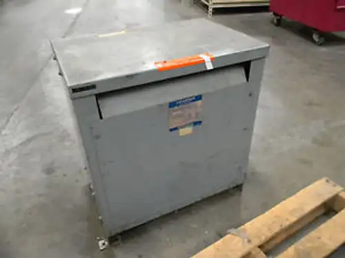 Sylvania 51 Kva Transformer 512-Lp3-3N Pri 460 Sec 460Y/266 3Ph