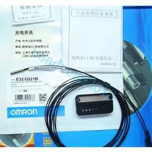 Omron E32-D221B E32D221B 光電開關纖維單元