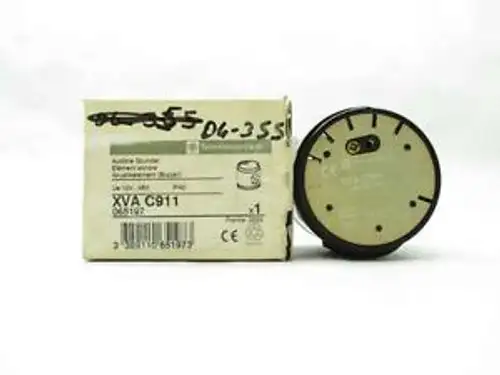 New Telemecanique Xva C911 Stackable Alarm Audible Sounder 12-48V-Dc D439464