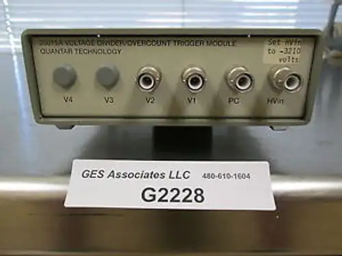 Quantar 25015A Spannungsteiler/Overcount-Trigger-Modul