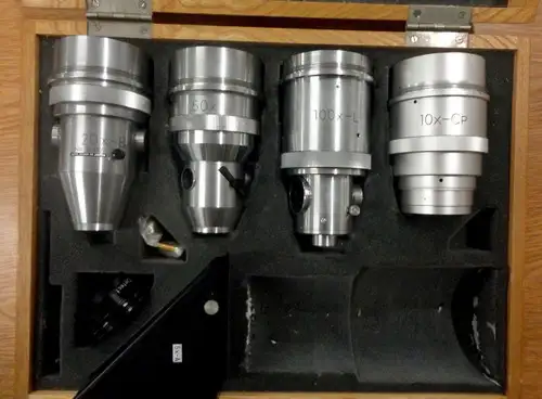 Nikon Lenses for V16 Comparator 20X-B/50X/100X-L/10X-CP