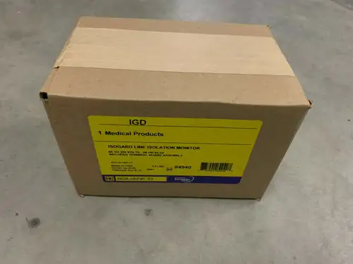 Square D Line Isolation Monitor 43134-007-50