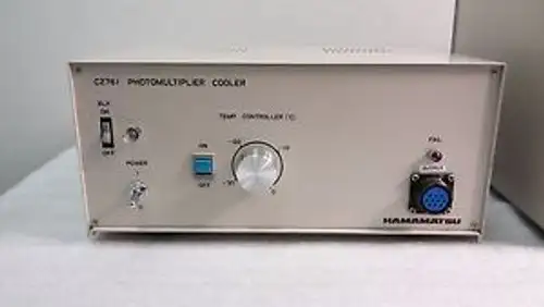 Hamamatsu C2761 E2762-01 Photomultiplier Cooler W/Power Supply Temp Controller