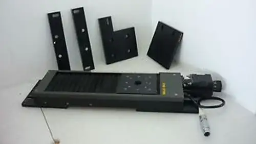 Melles Griot Nanostep Stage-17Nst104 150Mm Travel W/ Table Mounting Brackets