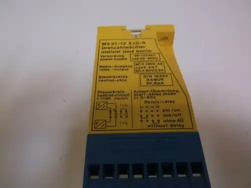 NEW Turck Multisafe MS-21-12 ExO-R Relay 120/110VAC