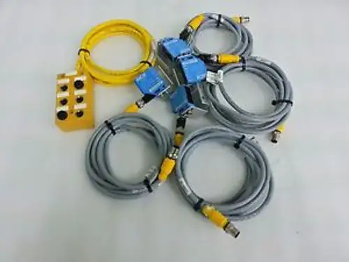 Sick WL12-2B560 sensor de interruptor fotoeléctrico de reflexión y Turck Multi Box