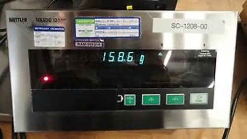 Mettler Toledo D-72458 Tbrick 15 Scale Id1 Plus Display 8857 balanza