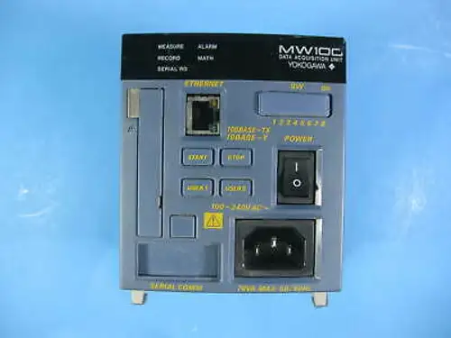 Yokogawa Data Acquisition Unit -- Mw100-E-Id S3 Sl3 --