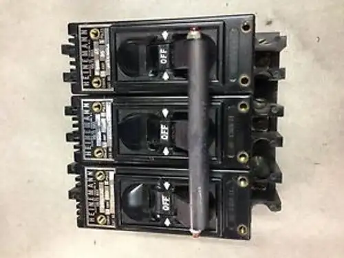 3X1163Mg4 Heinemann 3 Pole 20A