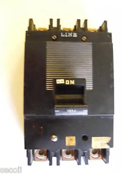 997317 Square D 3 Pole 125 Amp 250 Volt Type Ml-3 Circuit Breaker -