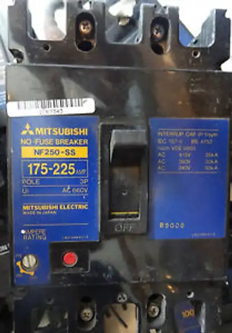 Mitsubishi 175-225 Amp NF250-SS 斷路器