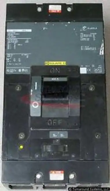 Square D Lal36400-Dg2 Circuit Breaker 400 Amp 600 V 3P