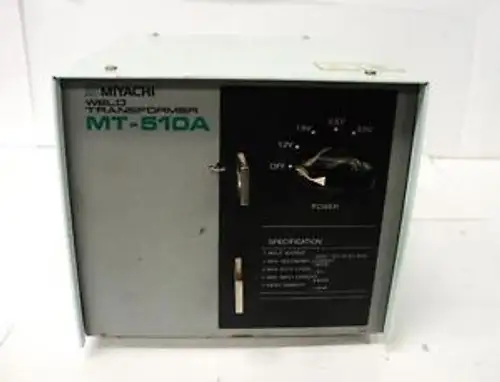 Miyachi Mt-510A Ac Schweißtransformator 220Vac +-10% 50/60Hz