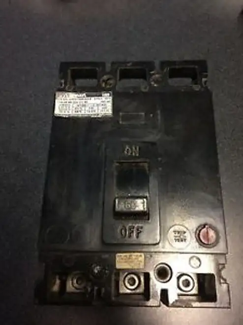 Sylvania Seh-3-C-60 Amp 3 Pole 480Vac Circuit Breaker