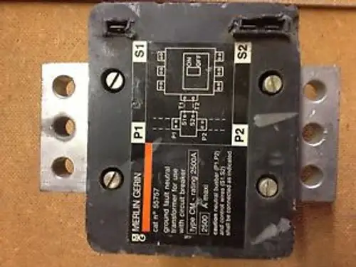 55757 Merlin Gerin Neutral Sensor Type Cm 2500A