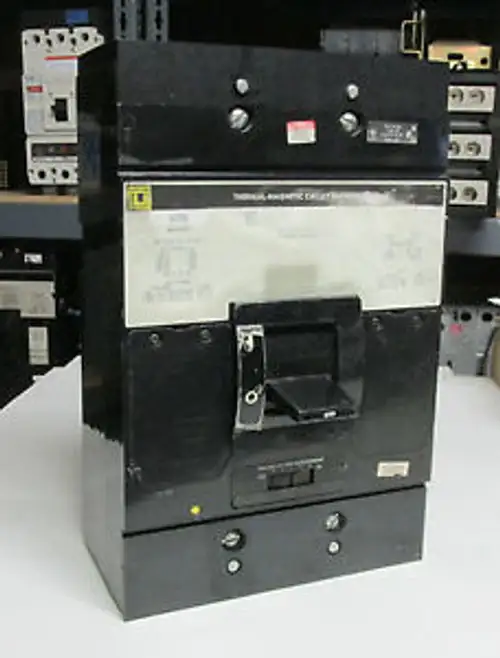 Square D 600A Circuit Breaker W/ Adjustable Trip Cat Map36600 ... Wm-32