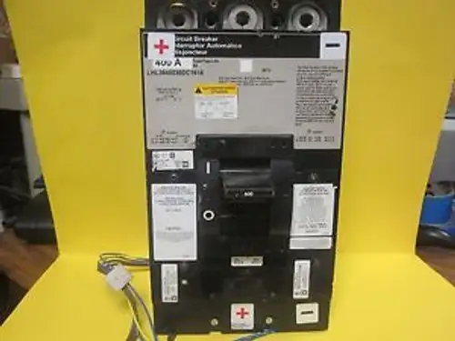 Square D 400 Amp 3 Pole Lhl3640030Dc1616 interruttore