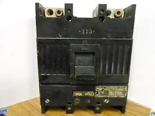 General Electric 2 Pole 300 Amp Circuit Breaker Cat No. Tjj426300 .......Wc-59