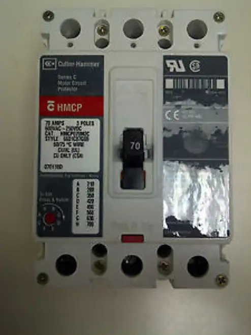 Cutler Hammer HMCP070M2C stroomonderbreker