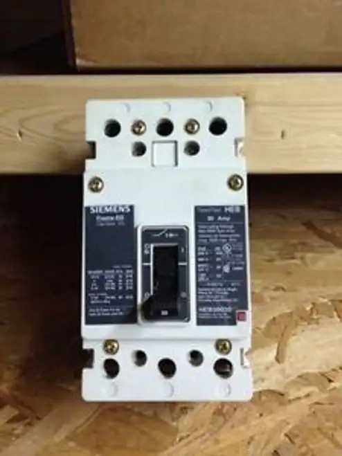 Heb3B030 Eok Siemens Breaker 30 Amp 600 Volt 3 Pole