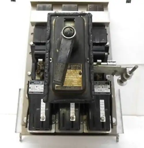 General Electric Air Circuit Breaker Ak 1-25-3