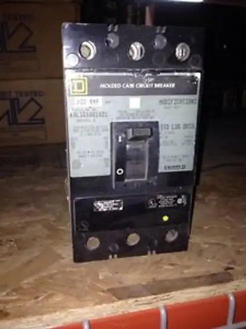Kal361001021 Square D Breaker 100 Amps 600 Volts 3 Pole