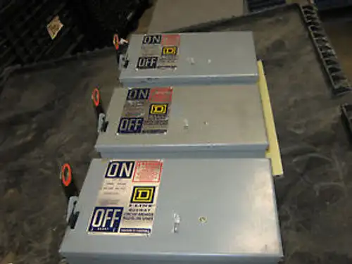 Square D I-Line Bus Plug Disconnect Pfa-100-Gn 100A 480 V 3P 4W
