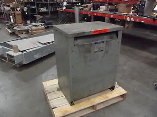 Sylvania Transformer 63 Kva 632-Lp3-3N Hv 460 Lv 460Y/266